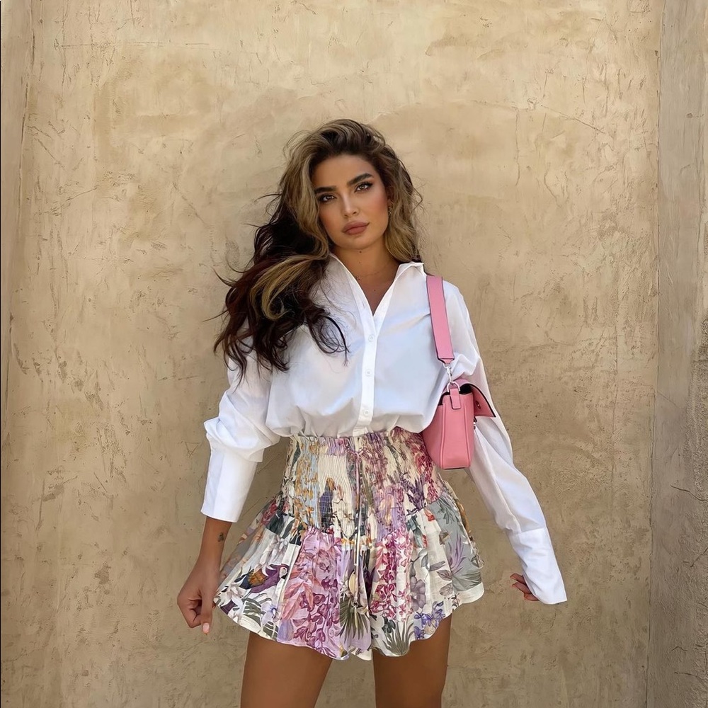 Zara Printed Shorts